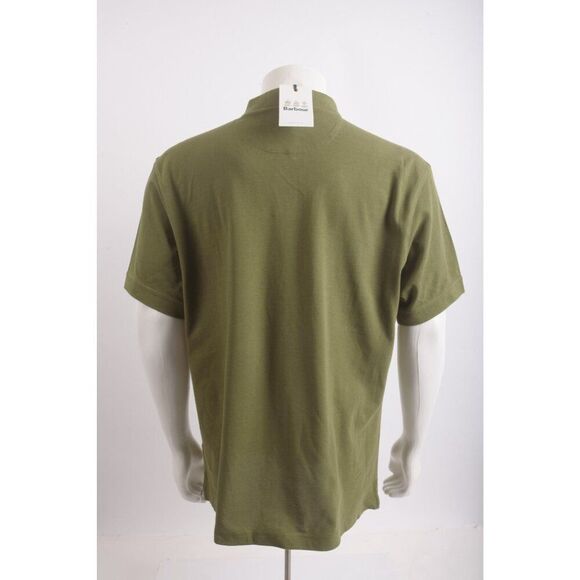 Barbour Olive Green Polo Shirt - Picture 5 of 6